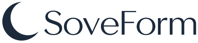 SoveForm – logo med halvmåne